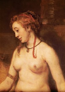 Betsabé bañándose, 1654 (detalle)